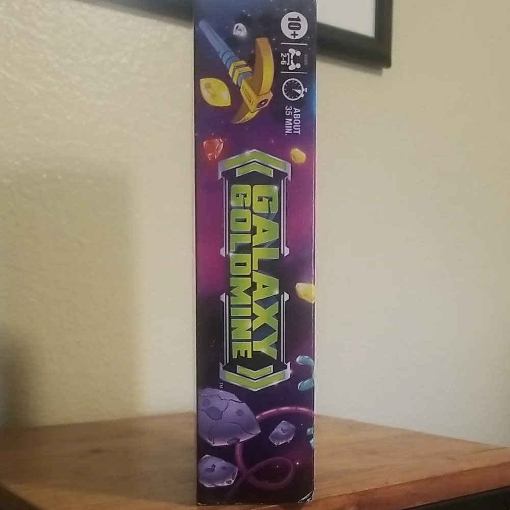 Hasbro Galaxy Goldmine Game with Blue and Green Accents